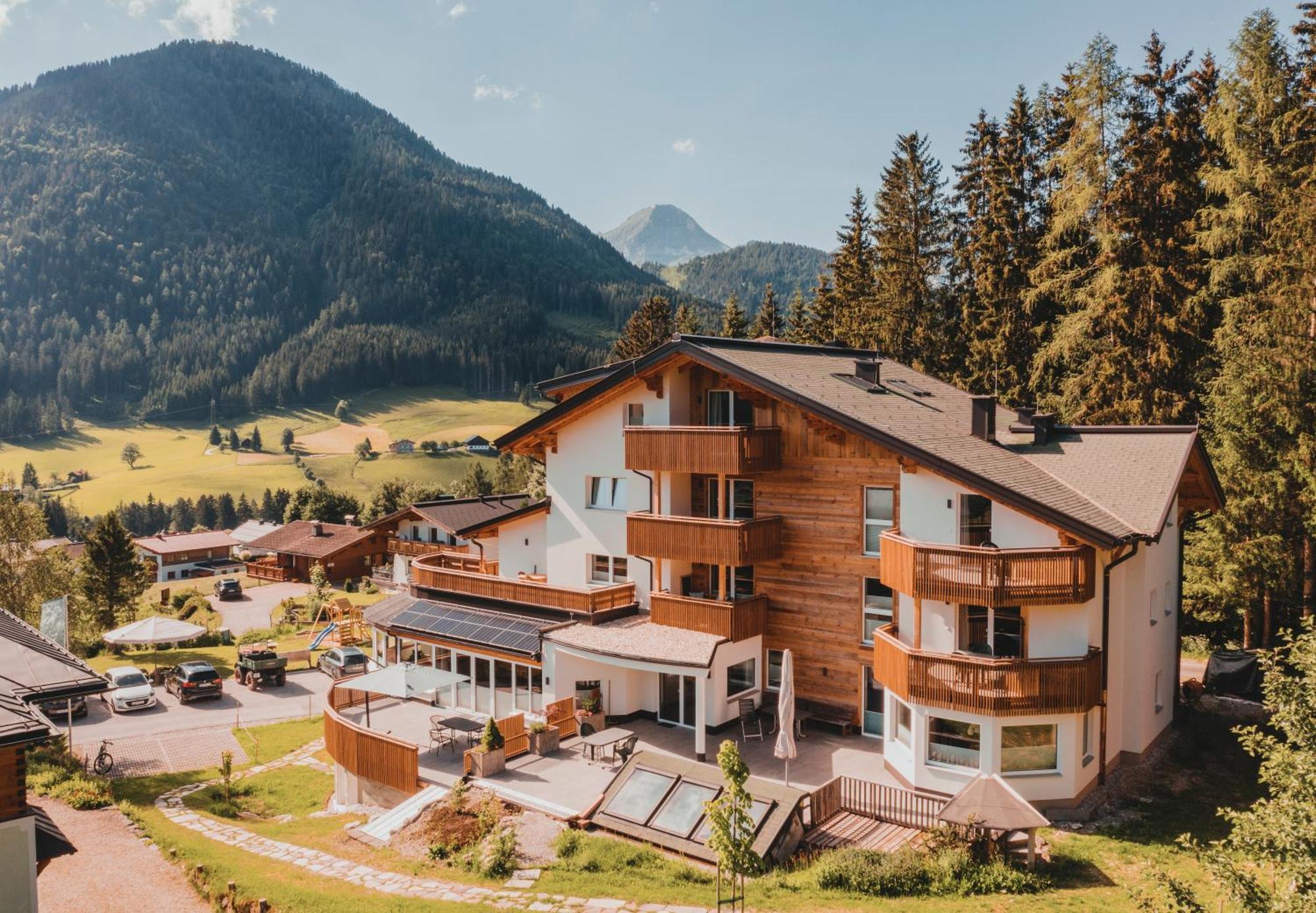 Gluexplatzl Appartements Am Wald Sankt Martin am Tennengebirge Buitenkant foto