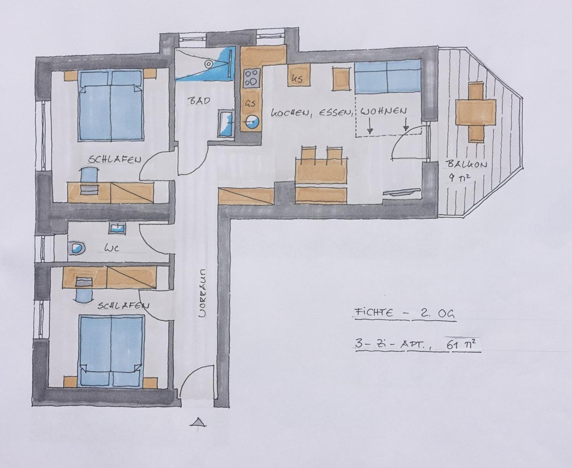 Gluexplatzl Appartements Am Wald Sankt Martin am Tennengebirge Kamer foto