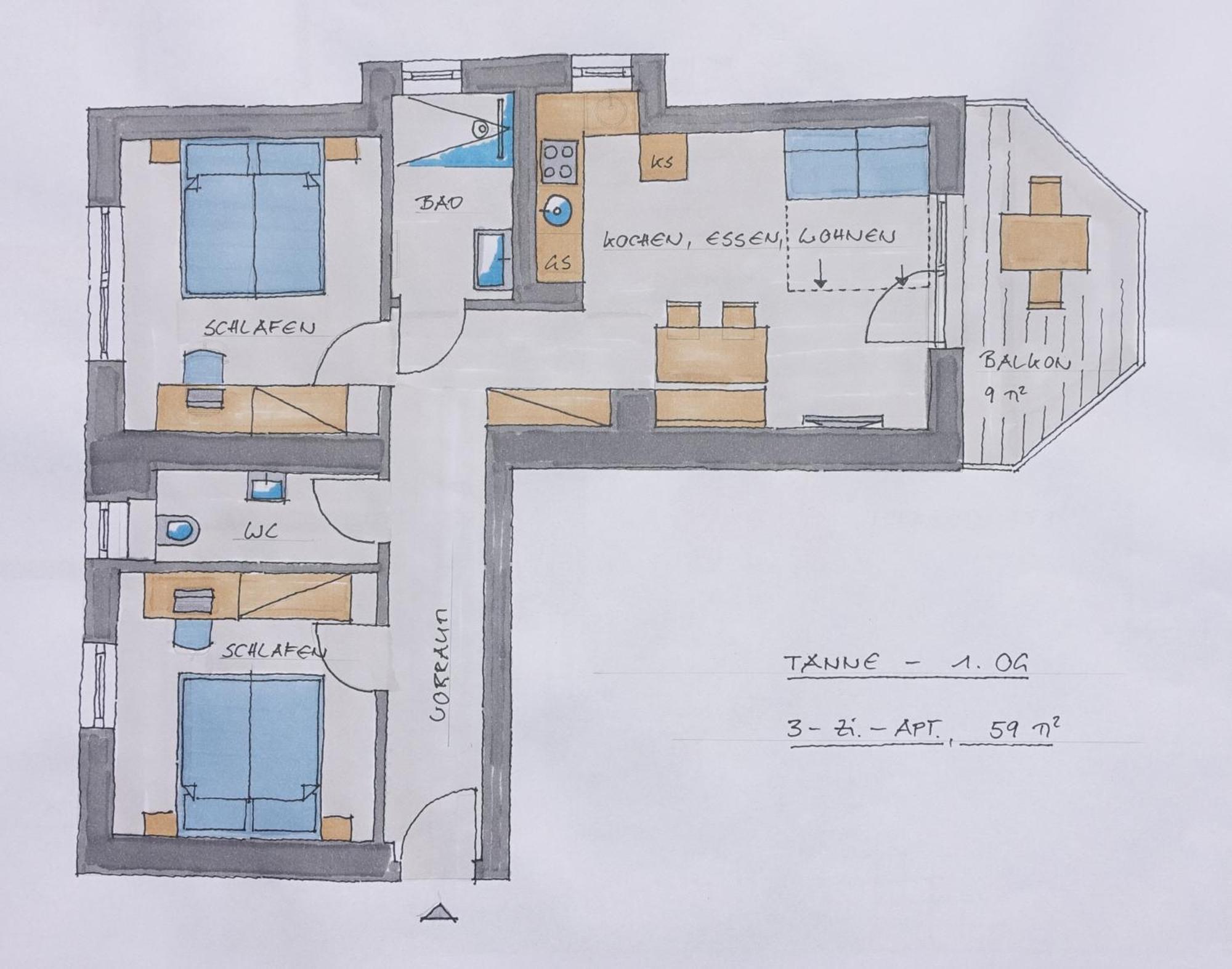 Gluexplatzl Appartements Am Wald Sankt Martin am Tennengebirge Kamer foto